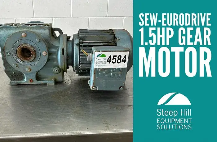 Sew-Eurodrive 1.5 HP Motor w/ Gear Reducer