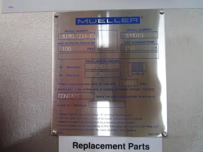 USED MUELLER AT40 SSB-10
