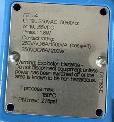 NEW Endress + Hauser FLT51-RA82CB4E5Y