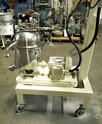 Westfalia SAOOH 205 pilot plant separator, 316SS.