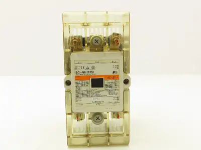 Fuji SC-N6(125) Motor Starter Contactor 3-Pole 125A 75Hp 120V Coil
