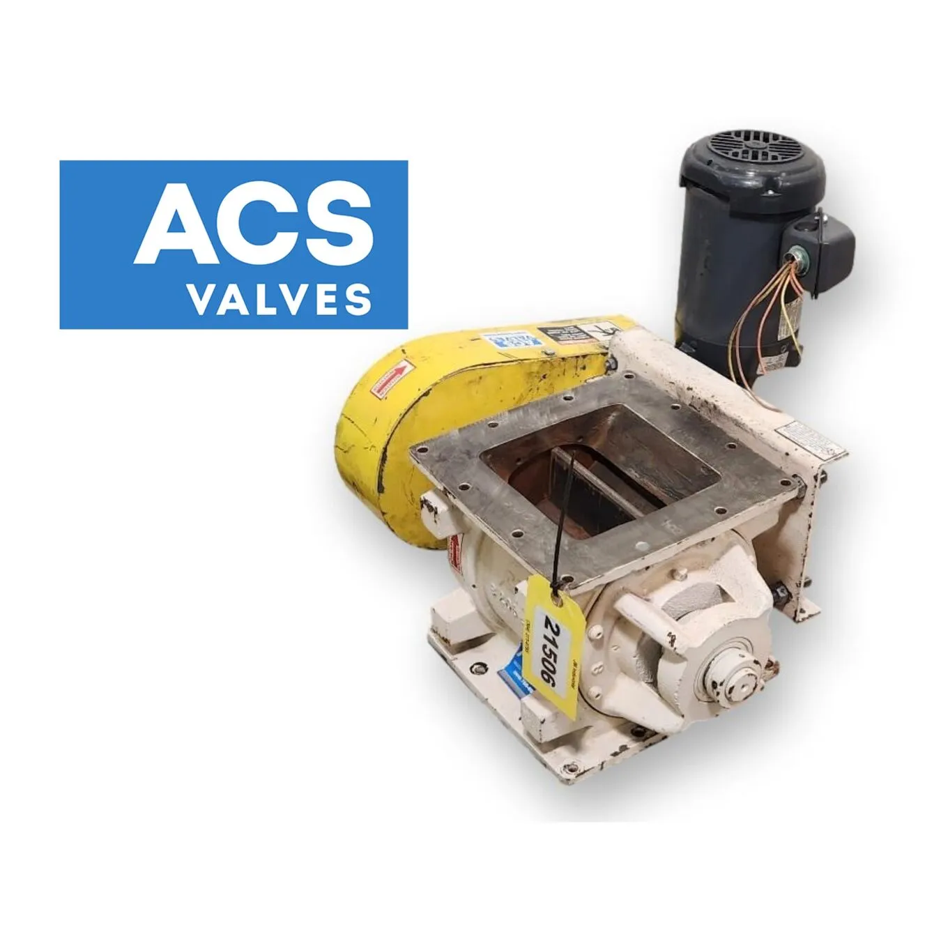 Used Ancaster 8" Square Body Rotary Airlock Valve