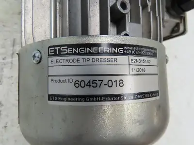 Copperhead ETS Engineering E2N Robot Welding Electrode Tip Dresser 2Hp 480V 3PH