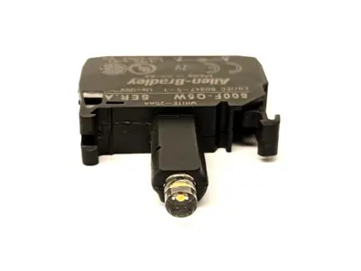 Used Allen-Bradley Ser A Lamp Module White Spring Clamp 120VAC Indicators Michigan US | Maverick Industrial Sales #1475308