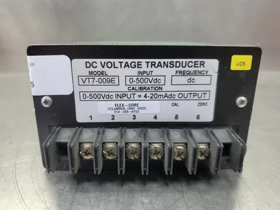 OHIO SEMITRONICS VT7-009E 0-500VDC VOLTAGE TRANSDUCER. 4H