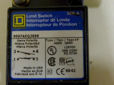 USED SQUARE D 9007AEQ2699