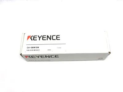 USED KEYENCE WHITE BAR LIGHT 120MM W/ DIFFUSION PLATE