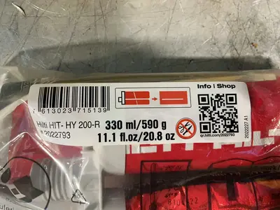 Used HILTI HITHY 200R Construction Material & Supplies Ohio US | HGR 24 #1357252
