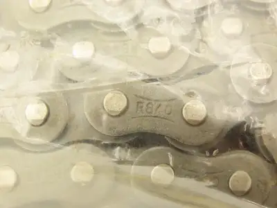 Tsubaki RS40 Roller Chain 40 Size 1/2" Pitch 240 Links 10' Long Lot of 2