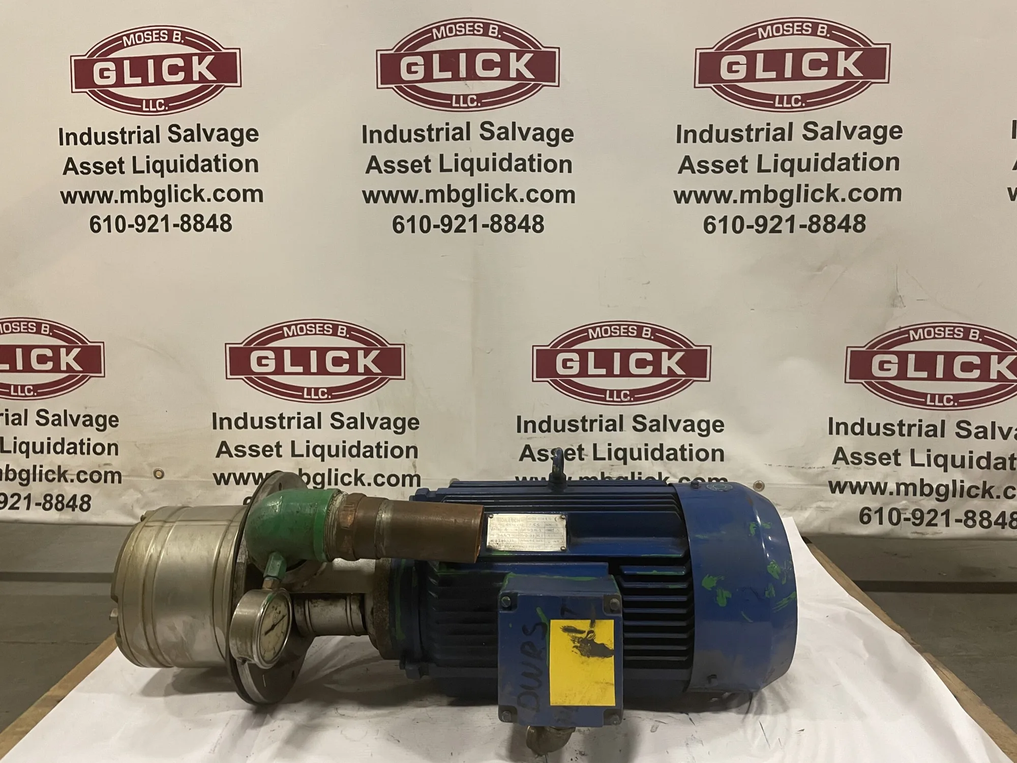 4kW Stainless Steel Coolant Pump 3447M 460V 3PH  2” x 7”