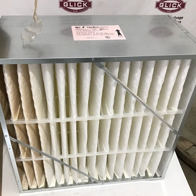 Glassfloss ZPS24241295BO Z-PAK MERV 14 Cartridge Air Filter Hepa 24 x 24 x 12