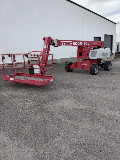 Used 2020 MEC 60J-D Telescopic Boom Lifts Texas US | Stack Equipment #1080593