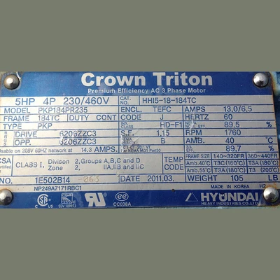 Stearns 30in x 120in Wet Drum Magnetic Separator