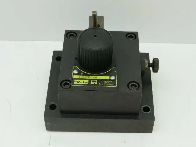 Parker FG3PKCAB Hydraulic Flow Control Valve 3/8" NPT 0.6 GPM with Flow Check
