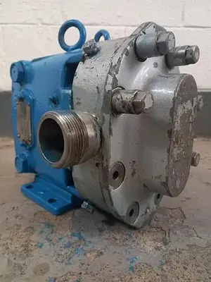 SPX Flow model 018U1 stainless steel positive displacement pump