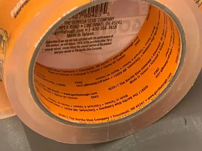 Set of 3 Gorilla Heavy Duty Packaging Tape Rolls