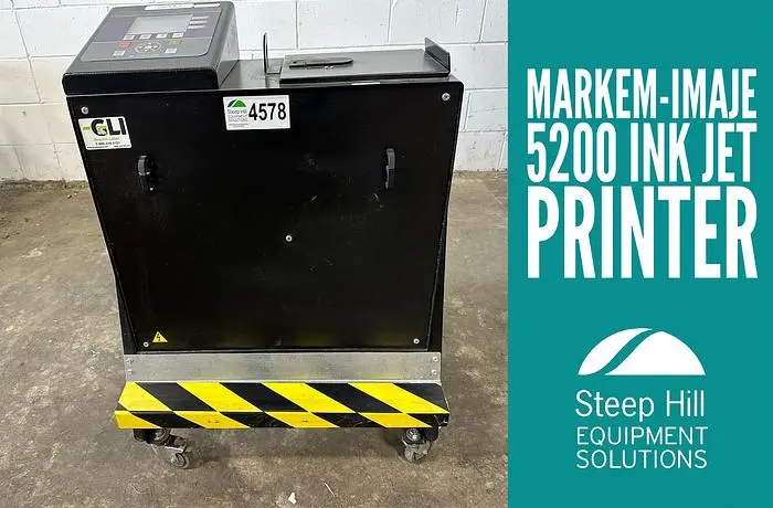 Used MARKEM-IMAJE 5200 Laser  Coders & Printers | Steep Hill Equipment Solutions #773906