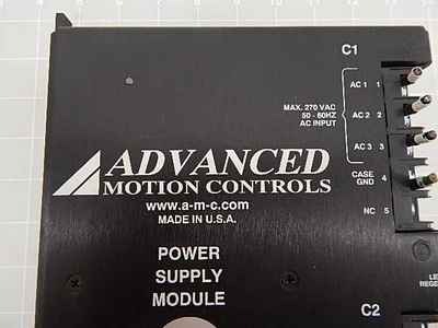 Used ADVANCED MOTION CONTROLS _UNKNOWN_ AC/DC Power Supplies | OCO Industrial #1650122