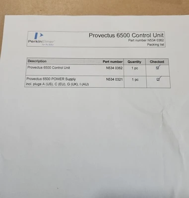 NEW PerkinElmer N5340362