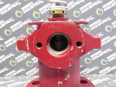 Clyde Bergemann 164045 Poppet Steam Valve Assembly 2-1/2" Red Surplus
