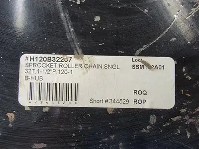 Roller Chain Sprocket No. H120B32207