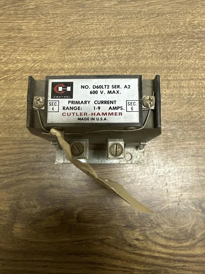 New | in-Stock CUTLER-HAMMER D60LT2 Miscellaneous Equipment (Electrical & Power) Ohio US | Surplus Asset Holdings #1244044