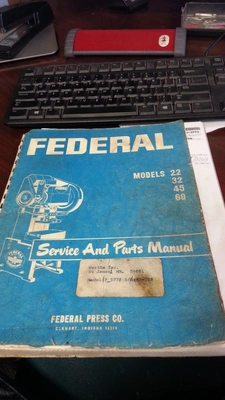 1979 FEDERAL 60 Presses, O.B.I, Flywheel, Single Crank | Rock Solid Tools (9)