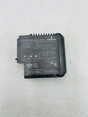 Emerson DeltaV KJ3209X1-BA1 Output Module DO VAC Isolated #K-2631