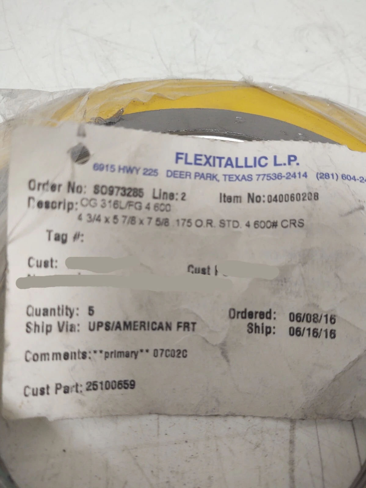 NEW FLEXITALLIC 040060208