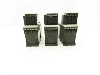 Siemens 3RU1116-0KB0 Motor Starter Contactor Relay 24V Coil 5Hp 600V Lot of 3