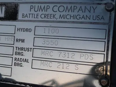 NEW UNION HHS CENTRIFUGAL PUMPS, UNUSED HHS