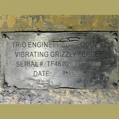 46in x 20ft Vibrating Grizzly Feeder