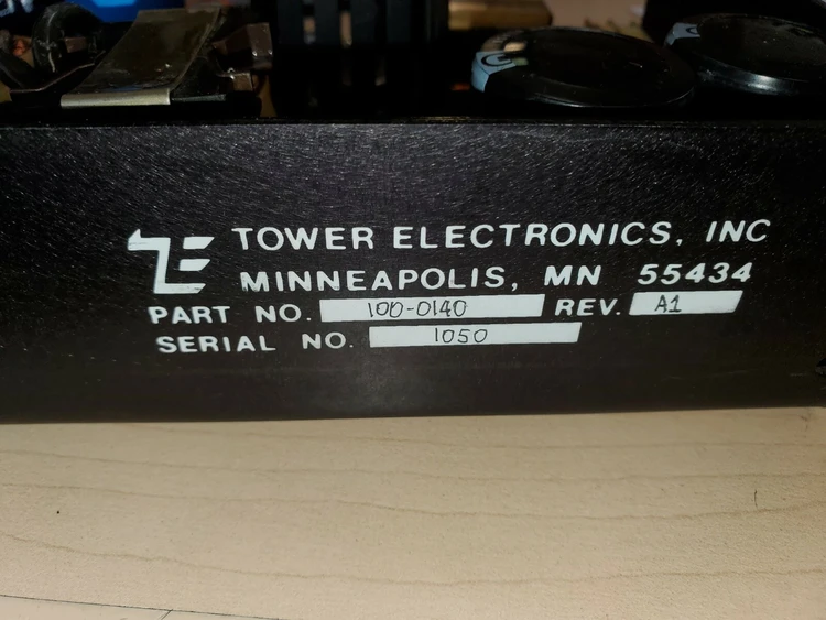 Used Tower Electronic 100-0140 Power Supplies Arizona US | ASSET CONVERSION SPECIALISTS, INC. #306360