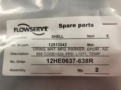 NEW FLOWSERVE 12513342