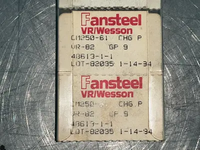 Used FANSTEEL CI125061 Tooling & Accessories (Other) Ohio US | HGR 24 #1332784