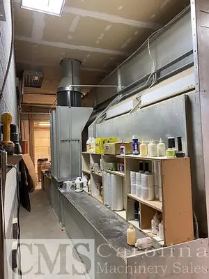 USED 2005 MARATHON FINISHING SPRAY BOOTH