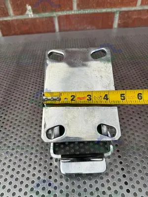 USED ALBION DUAL TECH 5" INDUSTRIAL CASTER W/  6" X 4.5" PLATFORM