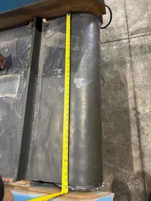 36" WIDE X 240" LONG NEXGEN INCLINED RUBBER BELT CONVEYOR:  STOCK #24239