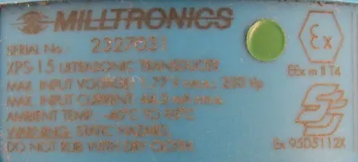 USED SIEMENS XPS-15 ULTASONIC TRANSDUCER XPS15