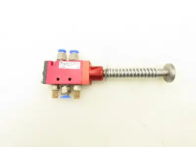 Versa CZI-4202-25BR-43 Manual Pneumatic Spool Valve 115PSI 5/2 5 Port 2 Position