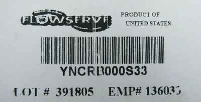 NEW BOX OF 10 FLOWSERVE YNCRB000S33 SEALS 136033