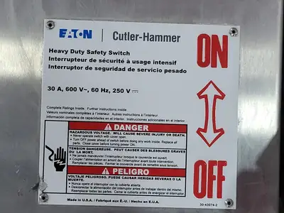 Used 2003 EATON CUTLER-HAMMER 4HD361NF Switchgears British Columbia CA | Lenmark #239211