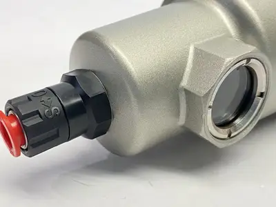 Used SMC Pneumatic Main Line Filter 3/8" NPT Filters Michigan US | Maverick Industrial Sales #1391668