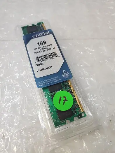 SAMSUNG M391T6453FZ3-CE6 512MB MEMORY