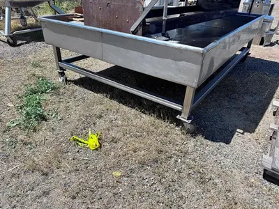 Cooling Pan, Stainless Steel, 5-1/2' x 8'2", #5991803