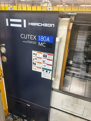 HWACHEON CUTEX-180A MC CNC Lathe | Machinery For Sale (4)