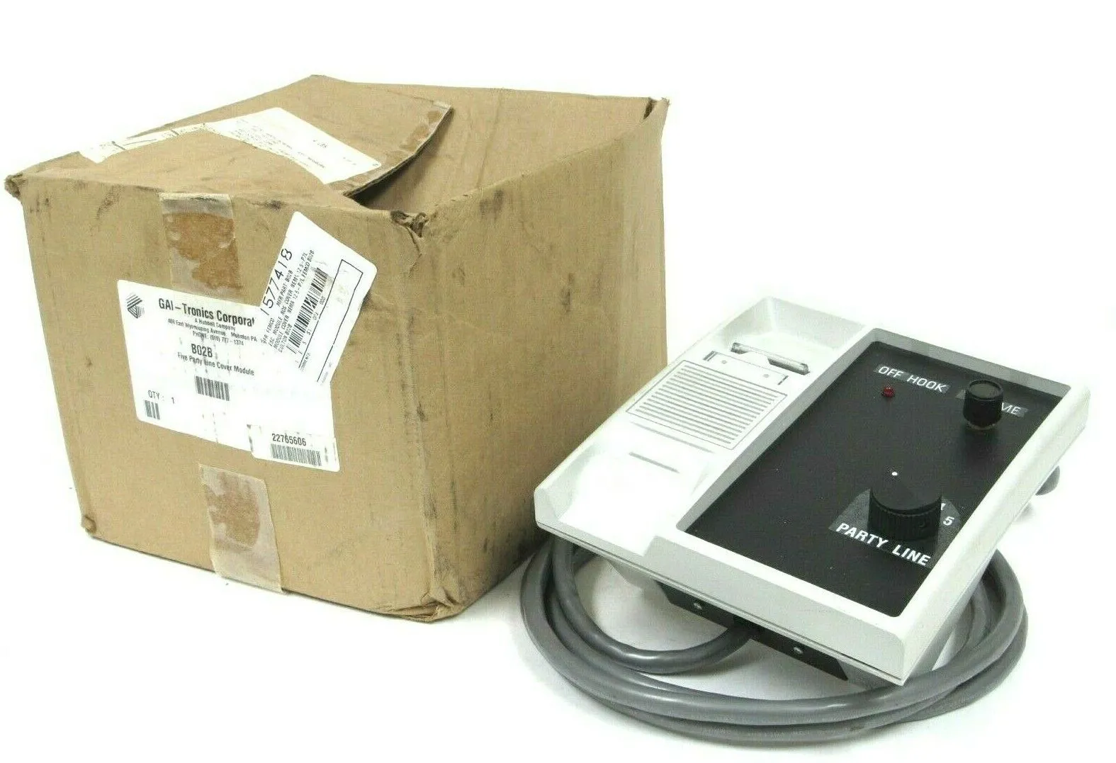 NEW GAI TRONICS B02B SF-1015DT FIVE PARTY LINE COVER MODULE SF1015DT