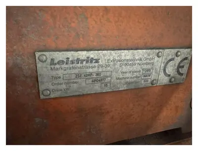 USED 2015 LEISTRITZ ZSE 40HP 36D.