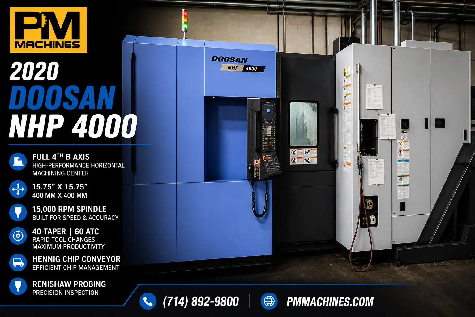 USED 2020 DOOSAN NHP 4000