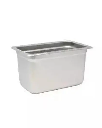 1/4 Size 6" Depth Stainless Steel Steam Table Pan